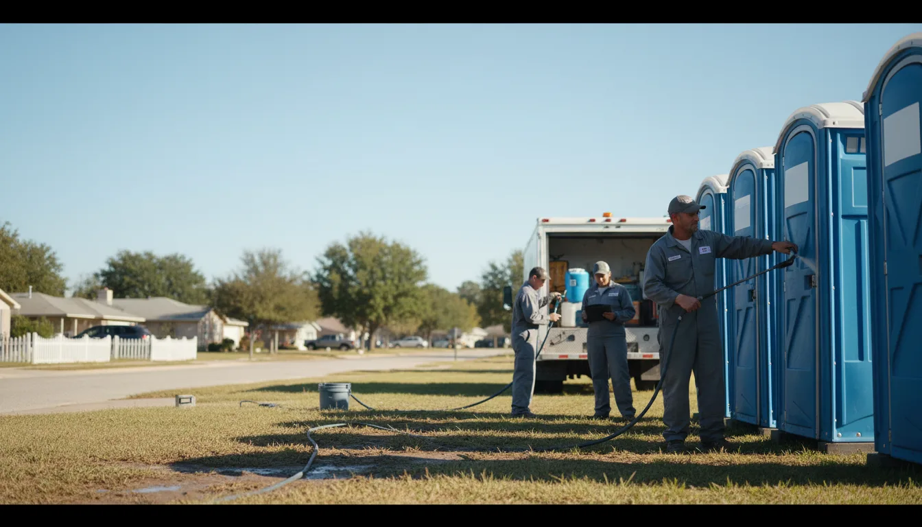 Long-Term Portable Toilet Rental in Bath, NC near me